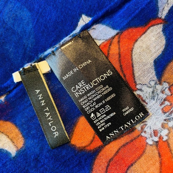 Ann Taylor Soft Layering Modal & Silk Scarf - Perfect for all seasons! - Picture 5 of 5